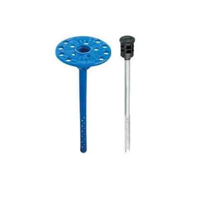 Дюбель фасадный EVOFAST ТД8/60М3-240 с забивным элементом из оцинкованной стали и термоголовой 250 шт