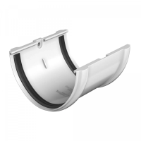 Соединитель желоба ТЕХНОНИКОЛЬ Оптима 120/80, белый