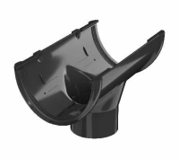 Воронка желоба ТЕХНОНИКОЛЬ 125/82, черный