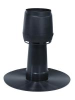 Дефлектор для вентиляции плоских с колпаком VILPE Alipai с колпаком Flow-110 RAL 9005