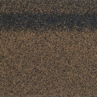 Коньково-карнизная черепица ТЕХНОНИКОЛЬ SHINGLAS, коричневый микс