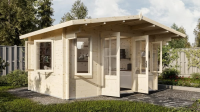 Садовый дом 10 Комфорт брус 44 мм