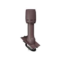 Дефлектор вытяжной вентиляции для волновой черепицы BRAAS D=160, коричневый