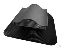 Кровельный вентиль Vilpe huopa/helmi-KTV, серый