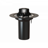 Воронка с обжимным металлическим фланцем с обогревом ТЕХНОНИКОЛЬ, 160х450 мм