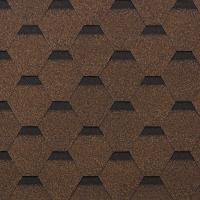 Гибкая черепица ТЕХНОНИКОЛЬ SHINGLAS Кадриль, Дуб