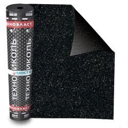 Материал гидроизоляционный Техноэластмост Б ЭМП Гигант-5.5, полиэфир, 50 м²