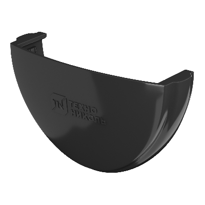 Заглушка желоба ТЕХНОНИКОЛЬ 125/82, черный