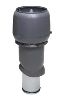 Выход вентиляционный изолированный с колпаком VILPE Flow D=160P/ИЗ/500 RAL 7015 серый