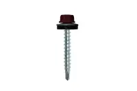 Саморез кровельный Daxmer 4,8х29, сверло №1, RAL 3005, 250 шт