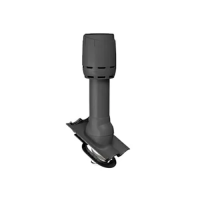 Дефлектор вытяжной вентиляции для волновой черепицы BRAAS D=160, черный