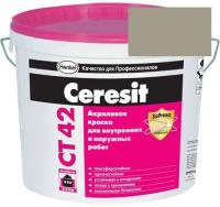 Краска акриловая фасадная Ceresit CT 42 15 л Tundra 6