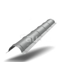 Планка конька круглого Металл Профиль R=110х2000 мм 0,5 NormanMP RAL 7024