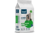 Смесь сухая клеевая термостойкая BERGAUF Keramik Termo 5 кг