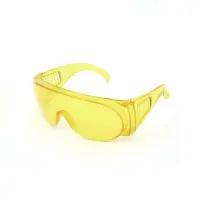 Очки защитные FIT 12220 жёлтый с дужками
