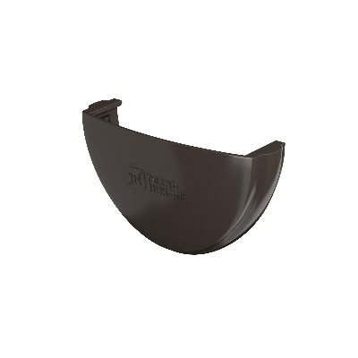 Заглушка желоба ТЕХНОНИКОЛЬ 125/82, темно-коричневый