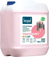 Грунтовка глубокого проникновения Bergauf Tiefgrunt color U, 10 л
