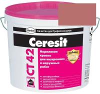 Краска акриловая фасадная Ceresit CT 42 15 л Texas 6