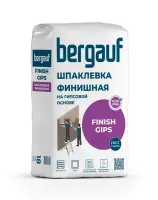Шпатлевка гипсовая Bergauf Finish Gips финишная 18 кг