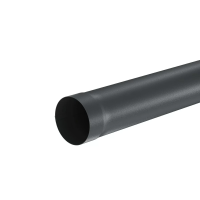 Труба водосточная AQUASYSTEM Система 90/125 3000 PU Matt RAL 7024