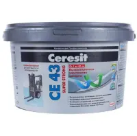 Затирка для швов цементная Церезит CE 43 Super Strong дымчато-белый, 25 кг