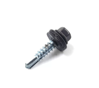 Саморез кровельный Aquasystem 4,8х19, RAL 8019, 250 шт