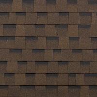 Гибкая черепица ТЕХНОНИКОЛЬ SHINGLAS Кантри, Коричневый