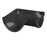 Угол желоба ТЕХНОНИКОЛЬ 125/82, 90°, черный