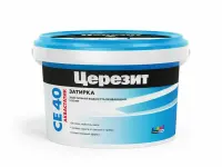 Затирка для швов цементная Церезит CE 43 Super Strong антрацит, 2 кг
