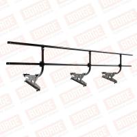 Ограждение кровельное для металлочерепицы BORGE H-60 600х3000 Zn RAL 9005