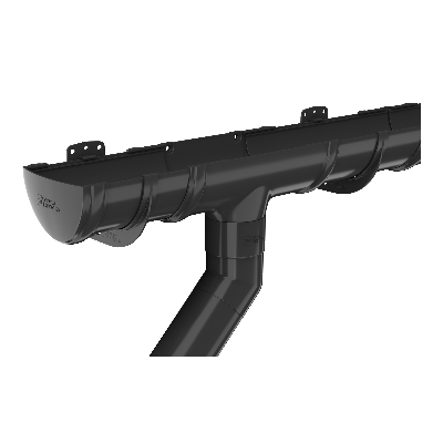 Муфта трубы ТЕХНОНИКОЛЬ 125/82, черный