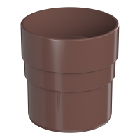 Муфта трубы ТЕХНОНИКОЛЬ Оптима 120/80, коричневый