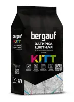 Затирка для швов цементная Bergauf Kitt белый, 5 кг