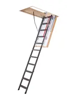 Лестница чердачная металлическая Fakro LTM 60х120x280 см