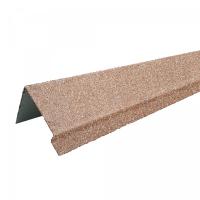 Наличник оконный металлический ТЕХНОНИКОЛЬ Hauberk LUX Коричнево-бежевый