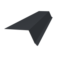 Планка капельник Grand Line 100х55х2000 мм 0,45 PE с пленкой RAL 7024