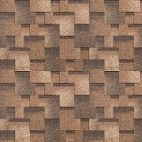 Гибкая черепица ТЕХНОНИКОЛЬ SHINGLAS Фокстрот, Сандал