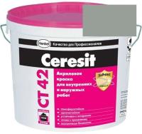 Краска акриловая фасадная Ceresit CT 42 15 л Siberia 5