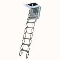 Лестница чeрдачная металлическая огнестойкая Fakro LSF-300 70х120 см