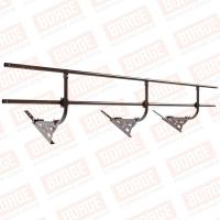 Ограждение кровельное BORGE Эконом Тип-3 H-60 600х3000 RAL 8017