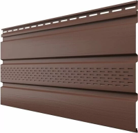 Софит ТЕХНОНИКОЛЬ частично перфорированный Каштан 3 м