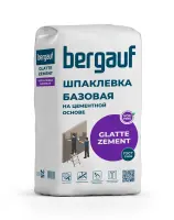 Шпатлевка базовая на цементной основе Bergauf Glatte Zement 25 кг