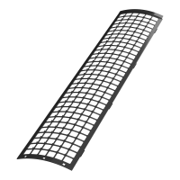 Решетка желоба защитная ТЕХНОНИКОЛЬ 125/82, 0,6 м, черный
