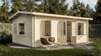 Садовый дом 21 Соло Стандарт брус 44 мм