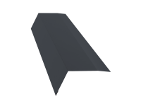 Планка карнизная GRAND LINE 100х65х2000 0,4 PE с пленкой RAL 7024