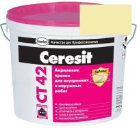 Краска акриловая фасадная Ceresit CT 42 15 л California 2