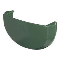 Заглушка желоба ТЕХНОНИКОЛЬ Оптима 120/80, зеленый