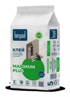 Клей для всех видов плитки Bergauf Maximum Plus 5 кг