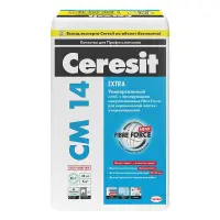 Клей керамической плитки и керамогранита Ceresit CM 14 Express 5 кг
