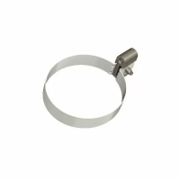 Хомут трубы универсальный ТЕХНОНИКОЛЬ Оптима, L=140 мм, белый